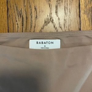 Nude/light brown Artizia Babaton bodysuit.